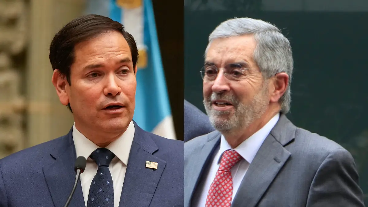 Marco Rubio y Juan Ramón De la Fuente